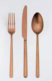 Nardo Mat Copper Couteau 12 pces